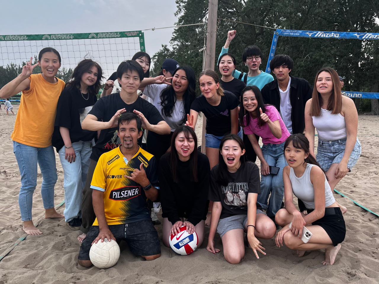 Volleyball & Hanging out at Woodbine beach